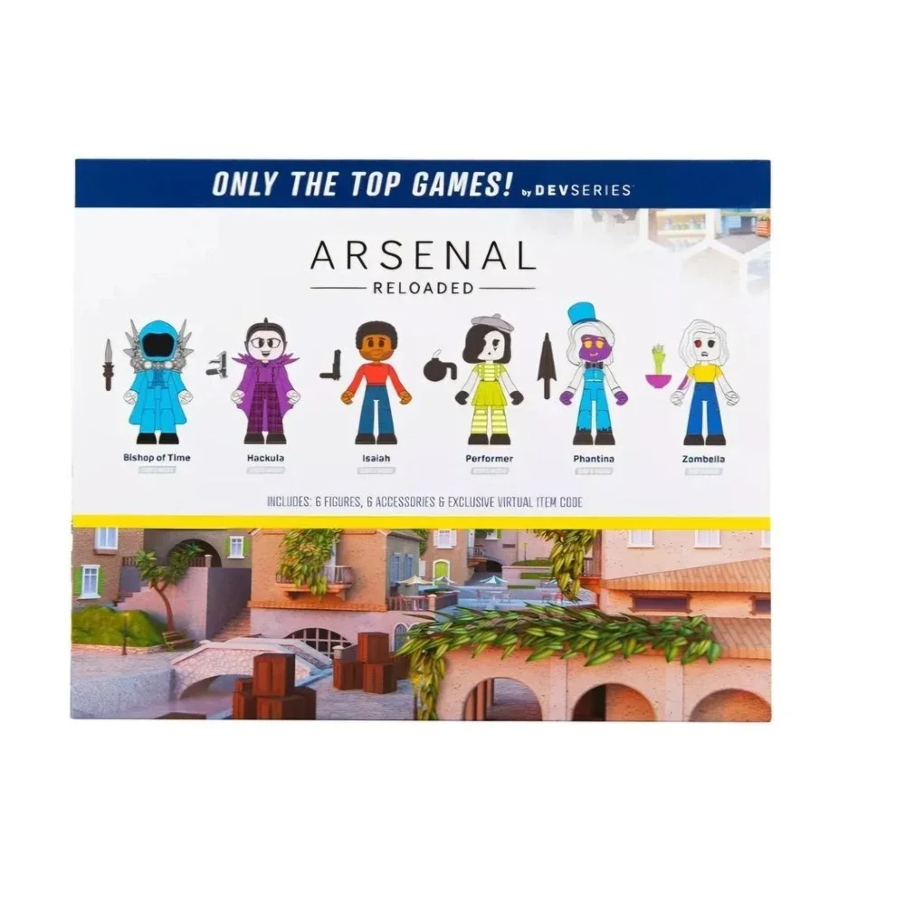Roblox DevSeries ARSENAL RELOADED RIVALS Figure Set (12 pc)  NEW